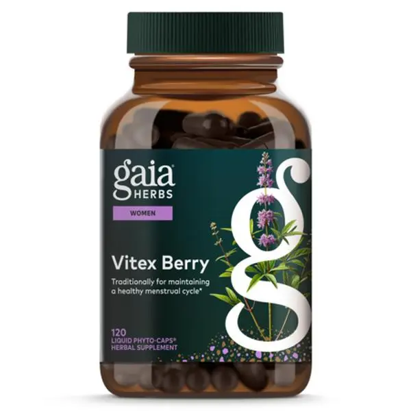 Gaia Herbs Vitex Berry - Vitex Traditionally Used to Support Hormone Balance for Women & a Healthy Menstrual Cycle Gaia Herbs Vitex Berry - Vitex Traditionally Used to Support Hormone Balance for Women & a Healthy Menstrual Cycle