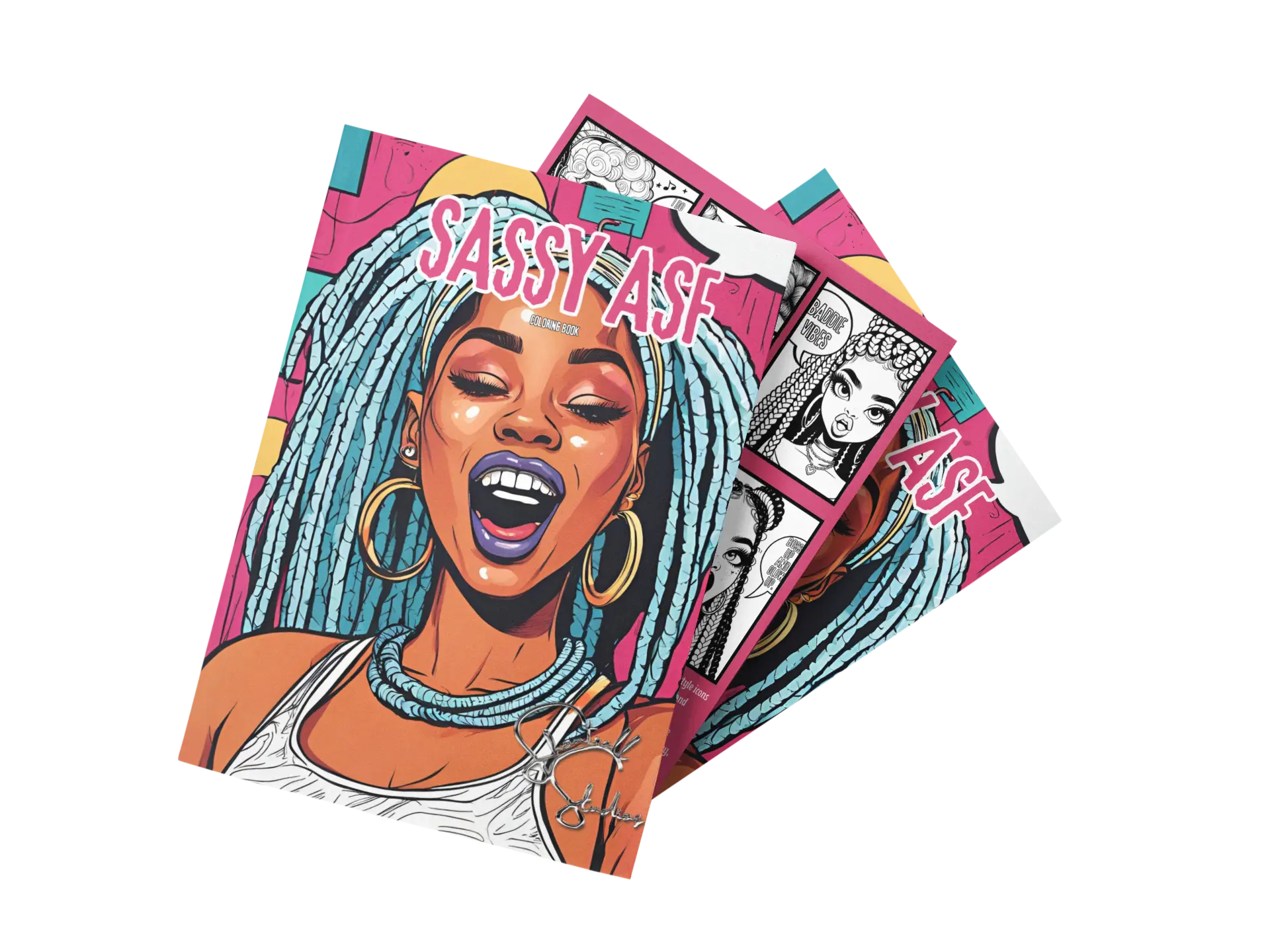 Sassy ASF Coloring Book- A Coloring Bookfor Baddies
