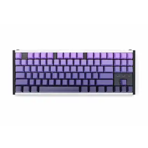 87-Key TKL Wired Mechanical Keyboard, CNC Aluminum Gaming Keyboard with Red Switches, RGB Backlit, QMK/VIA Support, Win/Mac Compatible,summerwins TikTokShopDealsForYouDays