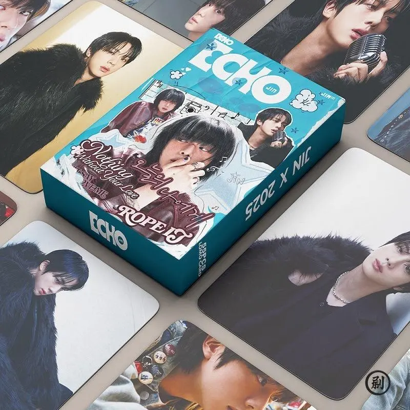 55PCS Kpop World Tour Merch ECHO Photocard Lomo Card HD Photo Pictures Postcards Fans Collection Gifts
