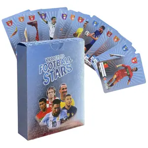 2025 Playing Soccer Cards | 55 Unique Soccer Player Cards | Memorable Moments for Family, Friends, Siblings & Fans | High-Quality Premium Paper | Perfect Gift for Soccer Lovers – White