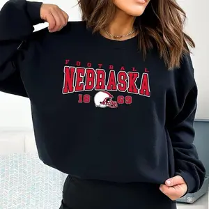 Nebraska Football Vintage Shirt, Unisex Sweatshirt, Tee & Hoodie, Retro Game Day Sports Fan Gift