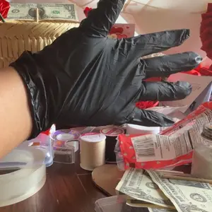 50/100pcs Black PVC Disposable Gloves, Latex-Free Kitchen Cleaning Gloves for Dishwashing, Home Kitchen Cleaning Gloves, Disposable Thickened Gloves for Indoor and Outdoor Use