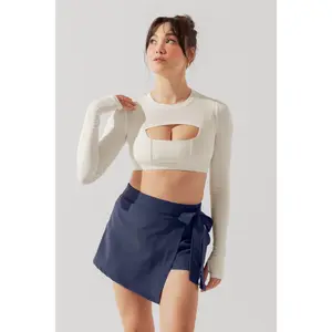 That's a Wrap Skort - Cosmic Navy