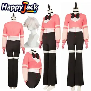 Angel Cosplay Dust Uniform Wigs Costume 2025 TV Hell Inn Roleplay Women Fantasia Clothing Outfits Halloween Carnival Suits
