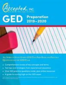 USED-GED Preparation 2019-2020 All Subjects Study Guide: GED Test Prep Book and Practice Questions for the GED Exam by Accepted, Inc Ged Exam Prep Team (Paperback)