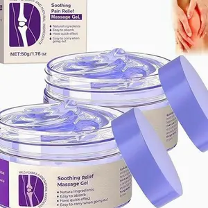 2Pcs Kresin Joint Pain Purple Gel Purple, Kresin Joint Gel Activities Throughout The Body,Soothes Knees, Lumbar, Neck, Hands, and Feet