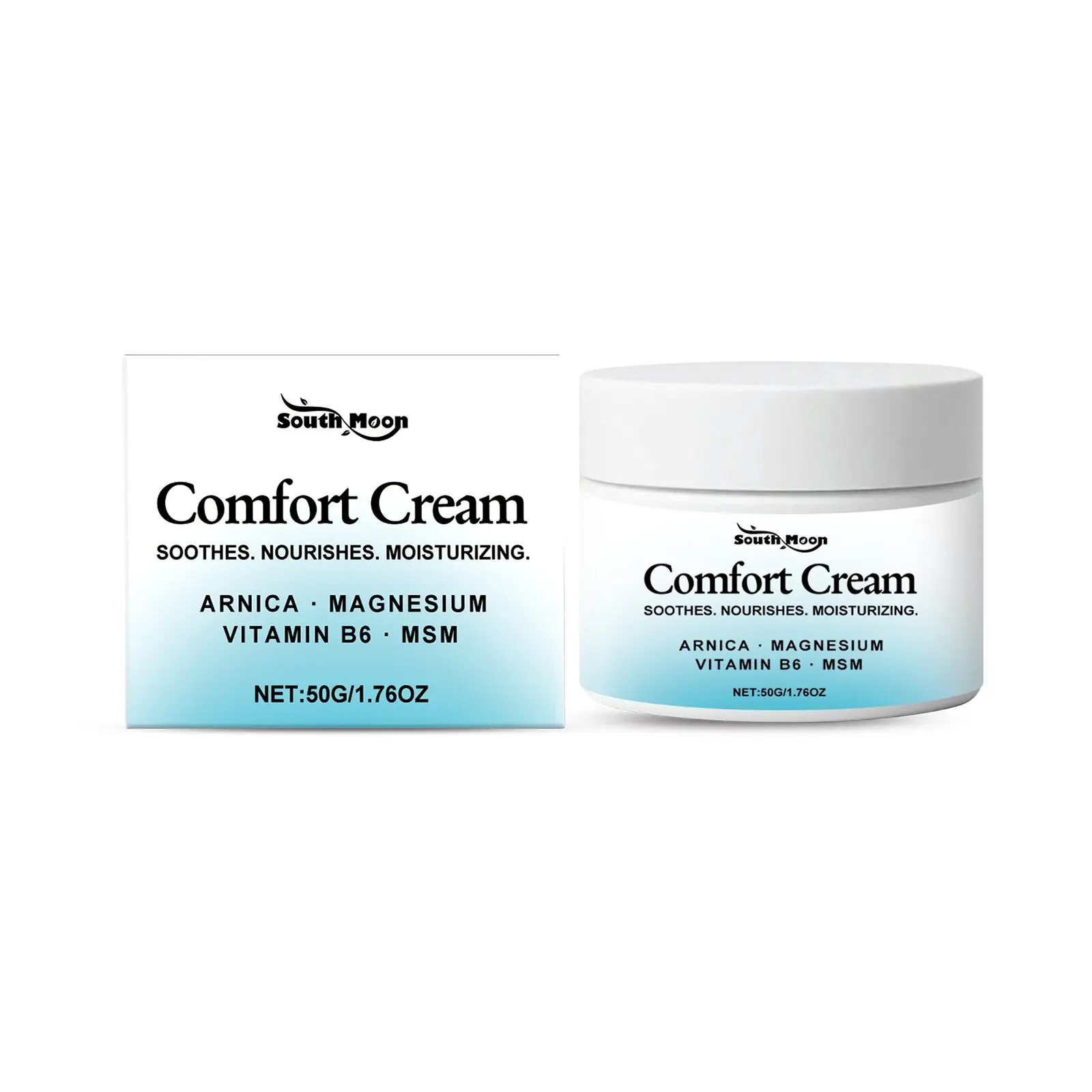 2-Pack Deep Cera Night Moisturizer Cream - 17-Peptide B6 Mineral Zinc Keratin Care, Allantoin Blend, 50g, Gently Hydrates Tender Body & Face Skin, Firms & Lifts Daily Moisture Support, Deep Moisture, Hydrates Gently