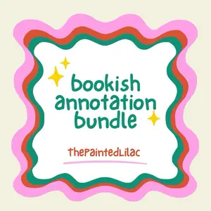 Annotation Bundle - bookish, annotating, journaling