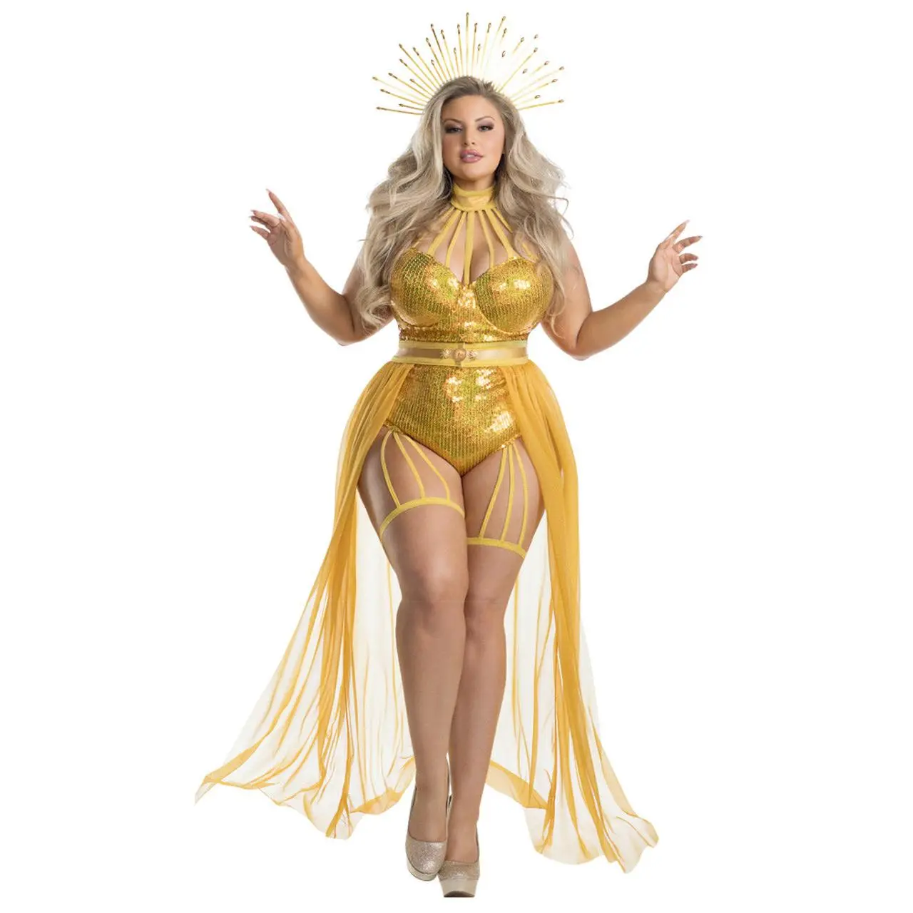 Plus Size Rising Sun Beauty Costume