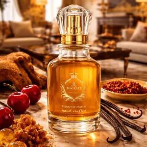 Amber Addiction | Unisex | Vanilla, Cherry, Saffron, Amber, Warm Spicy, Brown Sugar | Fragrance Parfum