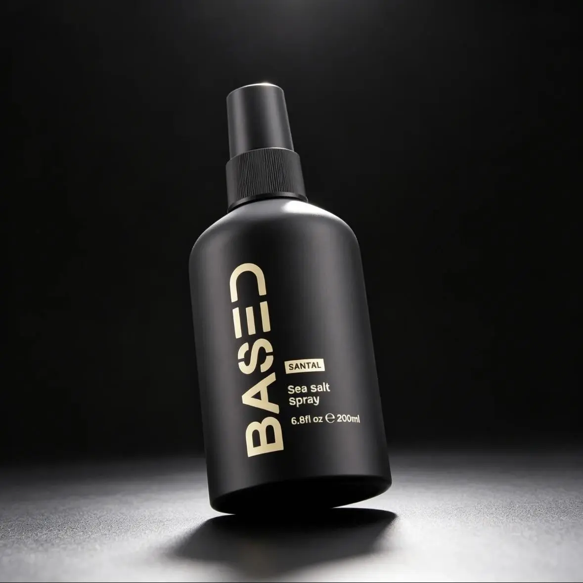 BASED Sea Salt Hair Styling Spray, Volume & Texture Enhancer, Infused with Kelp Extract & Vitamin B5, Simple & Effective Haircare Product