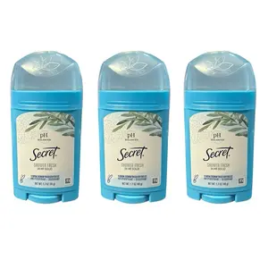3 Pack Secret Deodorant 1.7 oz – Shower Fresh – Authentic, Ships from USA  Body Care Blend Gift Scent  Comfort Cosmetic