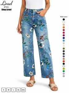 Mid Rise Barrel Jeans – Stretchy & Flattering