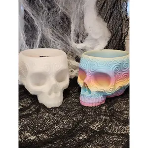 Sugar Skull Bowl for Candy or Small Item Storage
