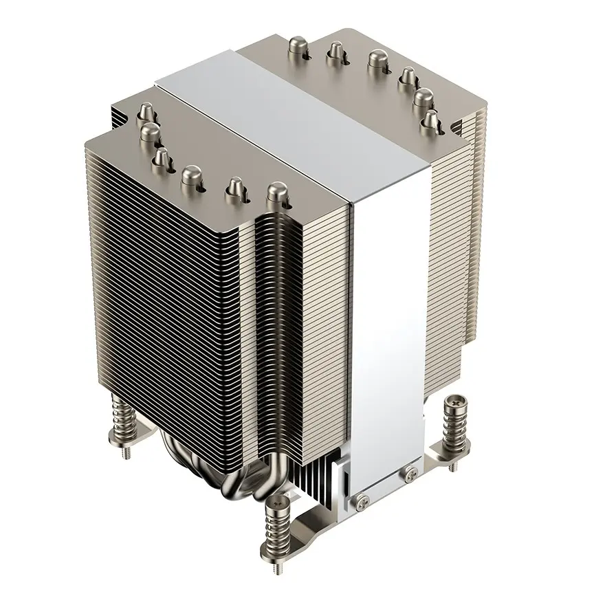 New Lga 1700/1851 4u Cooler, 6 Heat Pipes Active Cpu Fan, Silent Desktop PC, Intel 12th/13th Gen, Dual Fans, Quiet Temperature Control