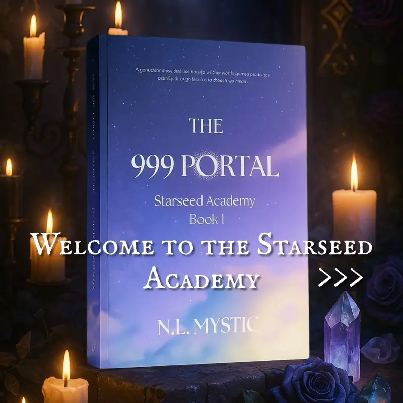 Starseed Academy Book 1: The 999 Portal Paperback Signed Edition Spiritual Dark Academia