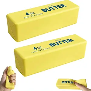 Butter Squishy Toy, Cream Stick-Shaped Soft Toy with Cream Scent, Perfect for Play & Stress Relief, Ideal Gift for All Occasions summervibes