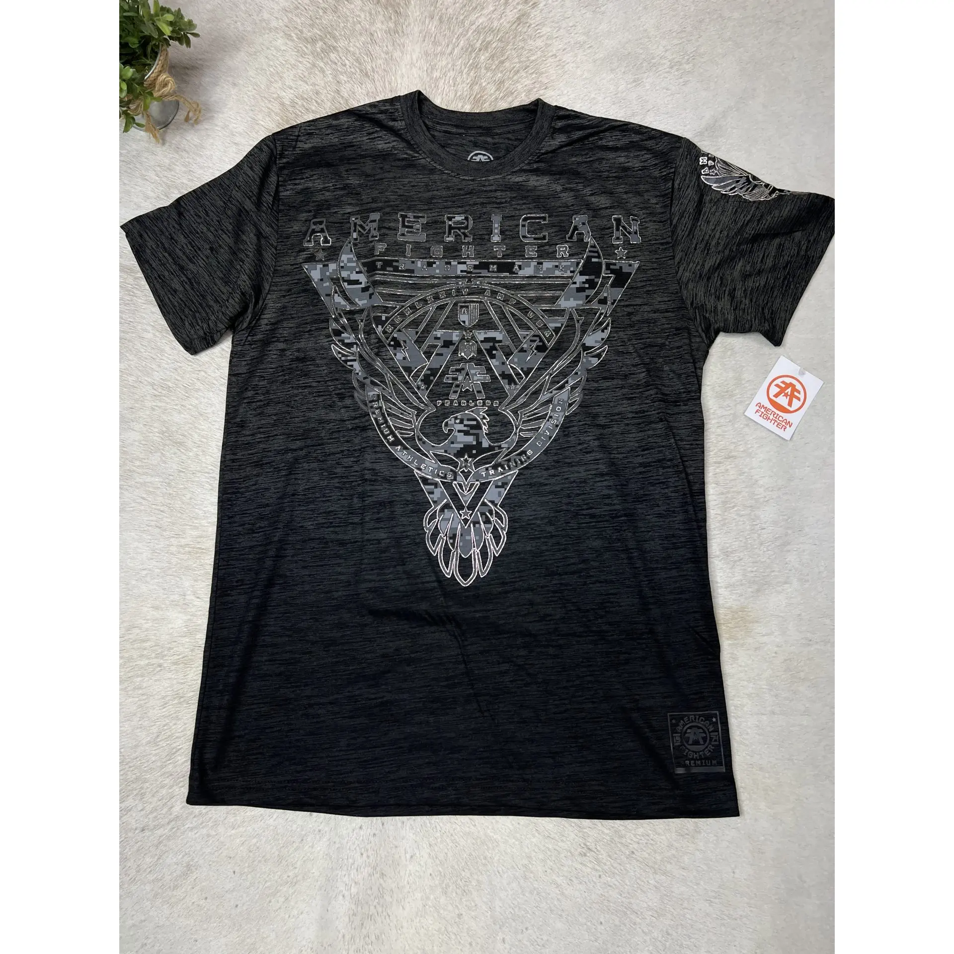 American Fighter Enders Short Sleeve Tee Black Mass American Fighter Enders Short Sleeve Tee Black Mass