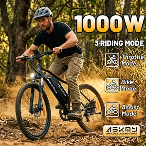 Powerful Motor Electric Bike for Adults – 26" Lightweight Commuter E-Bike | Removable Battery | 40+ Mile Long Range | Front & Rear Disc Brakes | 7-Speed Gear System | Front Suspension | UL Certified for Daily Commuting & Outdoor Adventure tiktokshopspring