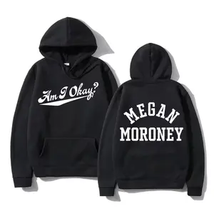 Megan Moroney I'm Okay Hoodie Women/Men Harajuku Letter Aesthetic Mules Autumn Winter Sweatshirts Hoody - Double Sided