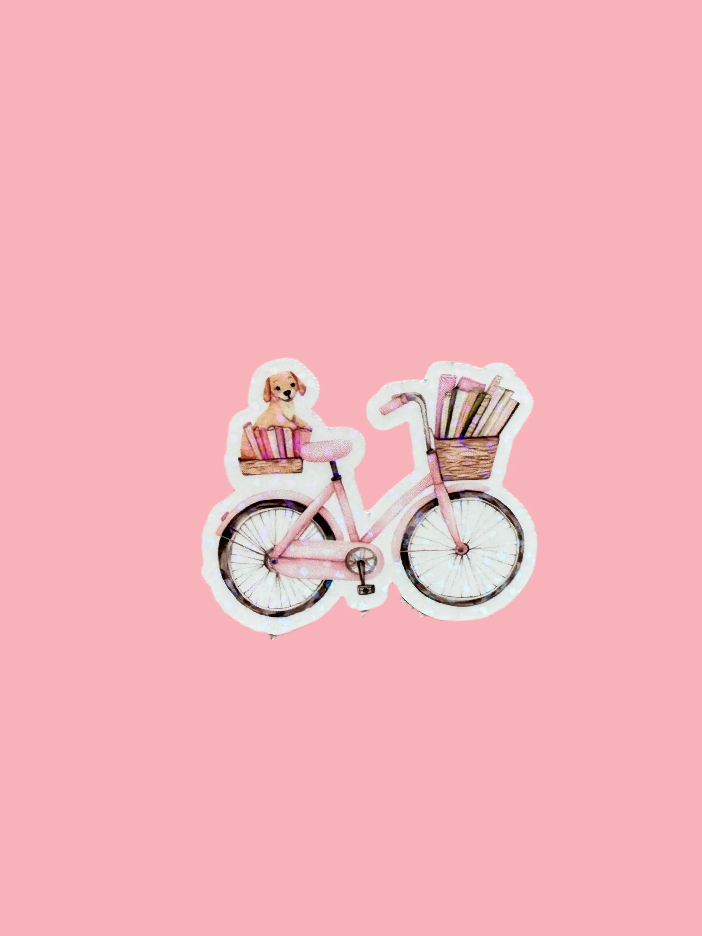 Charming Bicycle Vinyl Decal