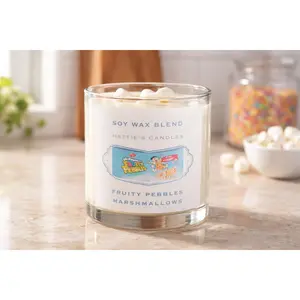 FRUITY PEBBLES MARSHMALLOWS Synthetic Fragrance Cereal - Fluffy Fragranced Supply for DIY Candle & Soap Making Projects