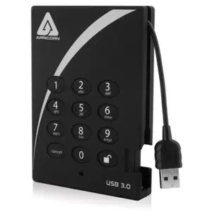 212 MAIN AES-XTS Secure Padlock Hard Drive, 2TB Data Storage Device, USB 3.0 Interface, for Computers & Office Equipment