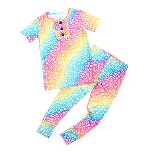 Summer Leopard RUFFLE TWO PIECE