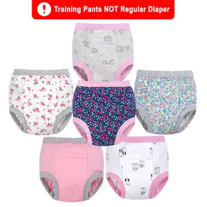 Potty Training Pants for Toddlers – 6 Pack Soft Cotton Underwear, Perfect for Boys & Girls