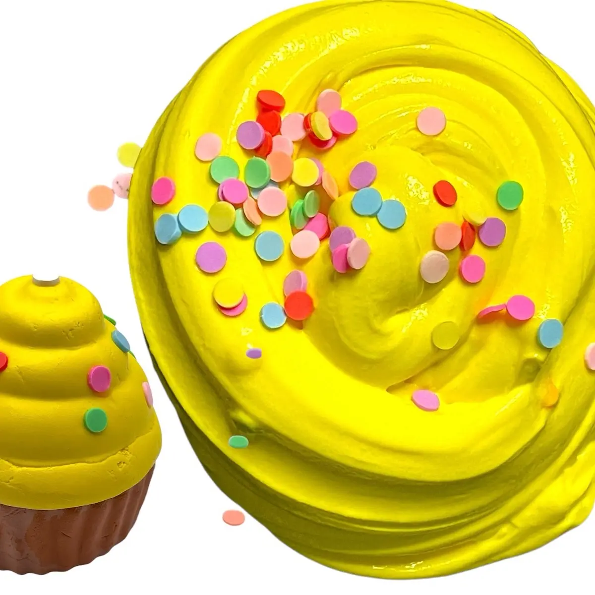 Funfetti Cupcake Slime