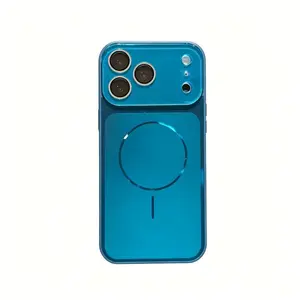 High-Gloss Large Window Custom Phone Case With Streamer Effect, Matte Texture, Full Laminated Lens Protection, Magnetic Shockproof Slim Cover For IP13 14 16 17 Pro, IP17 Pro Max Personalized Design