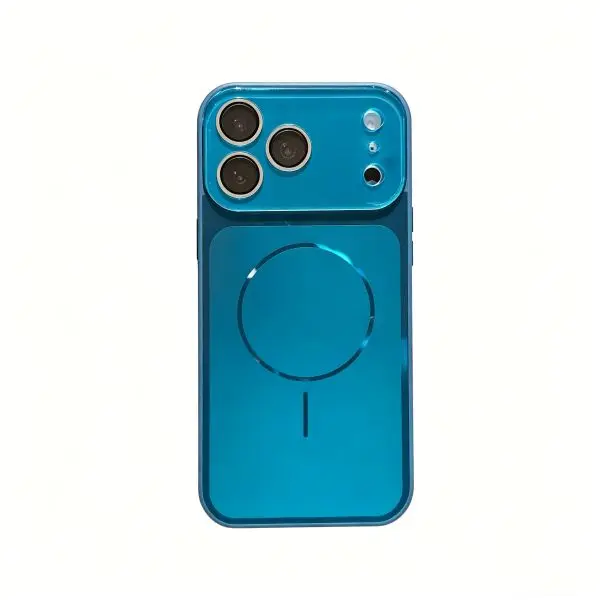 Custom Smartphone Case for iPhone 13 14 16 17 Pro, 17 Pro Max - High-Gloss Large Window, Streamer Effect, Matte Texture, Full Laminated Lens Protection, Magnetic Shockproof Slim Cover for Handheld Cellphone Wireless Devices, Casing, Accessories