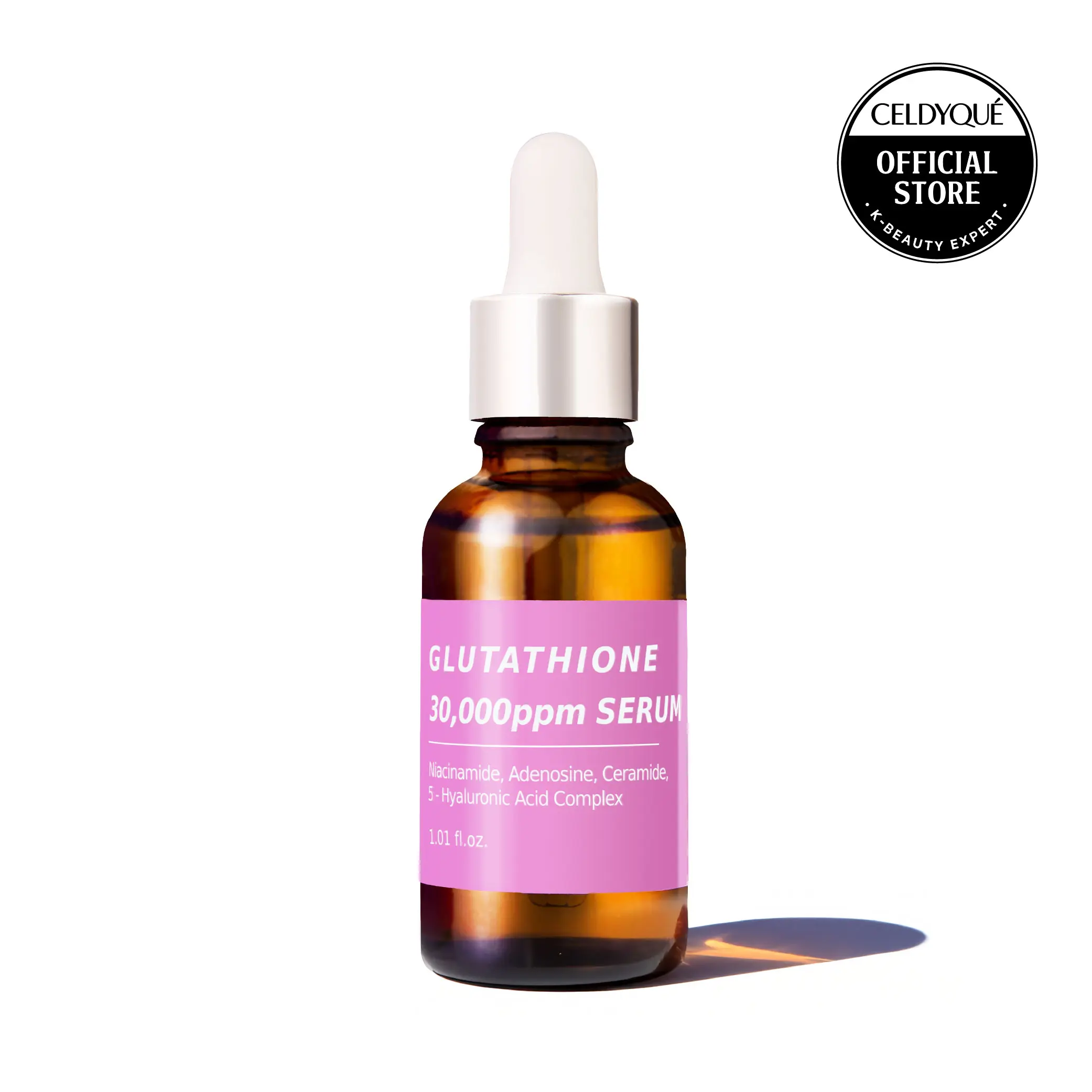 hyaluronic acid glutathione Glutathione 30,000ppm Serum – Even Skin Tone & Radiance | Dark Spot Care |  Niacinamide + Ceramide + Hyaluronic Acid | K-Beauty | CELDYQUE