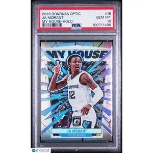 2023-24 Panini Donruss Optic My House Holo #15 Ja Morant  PSA 10