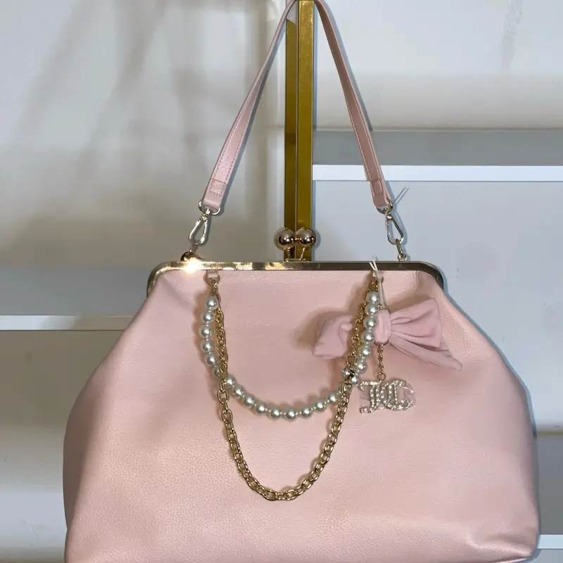 Juicy Couture Pink Kisslock Handbag (Read Description)