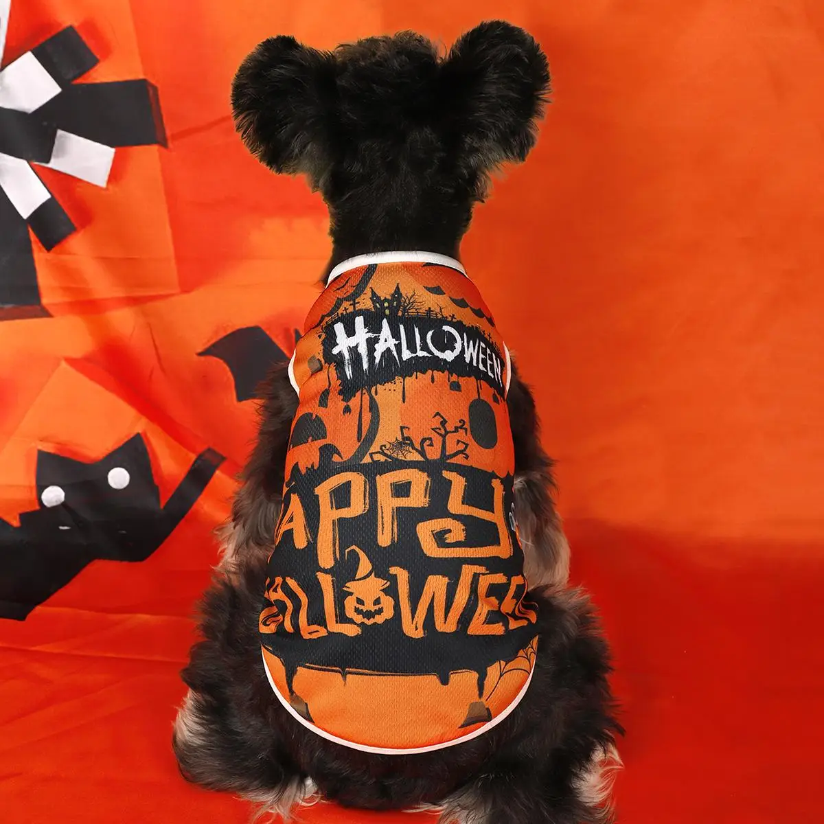 Festival Themed Pet Vest, Breathable and Comfortable Dog T-shirt, Pet Clothes for Small Cats and Dogs, Fashionable Pet Clothes For Summer