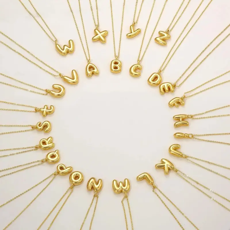 Layered Bubble Letter Necklace For Women Balloon Initial Necklaces Personalized A-Z Alphabet Pendant Cute Name Choker Necklace Women Teen Girls Charm Jewelry For Blackfriday Christmas Layered Bubble Letter Necklace For Women Balloon Initial Necklaces Personalized A-Z Alphabet Pendant Cute Name Choker Necklace Women Teen Girls Charm Jewelry For Blackfriday Christmas