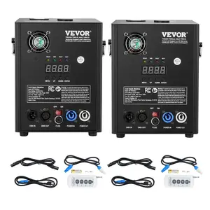 VEVOR Cold Spark Machine, 4 Pack 500W Output Fireworks Controllers, 6.6 - 13ft Adjustable Height, with Advanced DMX System, LED Screen, Portable Handle, Aluminum Alloy for Stage DJ Wedding Event, PartyVEVOR Super Brand Day