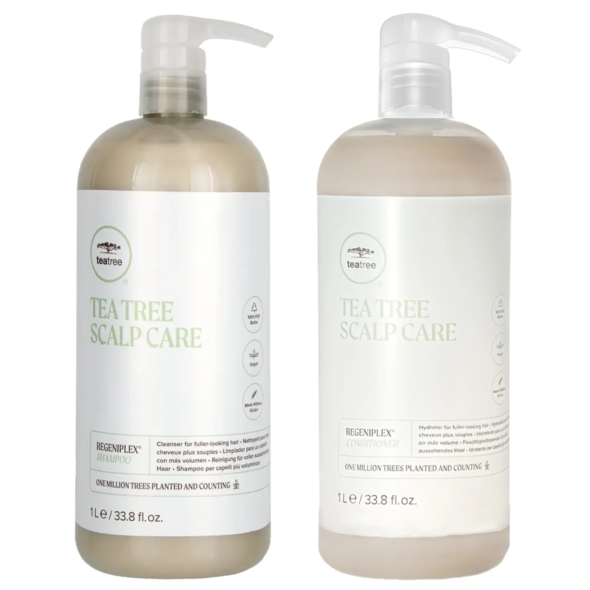 Paul Mitchell Tea Tree Scalp Care Regeniplex Shampoo & Conditioner Liter Duo Paul Mitchell Tea Tree Scalp Care Regeniplex Shampoo & Conditioner Liter Duo