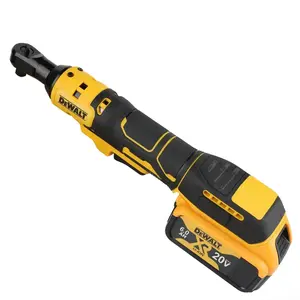 DEWALT DCF512 Right Angle Ratchet Rechargeable Brushless Power Wrench - Cordless, Battery-Powered, Variable Speed, LED Light, 95nm Torque for DIY Tasks, Rechargeable Brushless Wrench