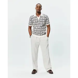 MENS SIDNEY OVERSIZED KNIT POLO - MT0100264