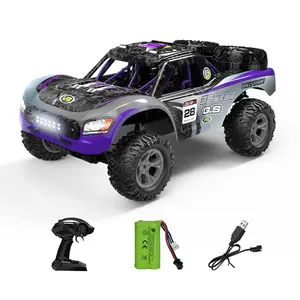 1:10 Scale Remote Control Car, RC Model Car, 2.4GHz RC Off-Road Vehicle, Remote Controlled Vehicle, RC Cars, Large Battery, Long-Lasting, Multi-Terrain, Ideal Gift for 8-Year-Old Boys
