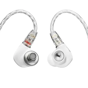 MEZE AUDIO ALBA | Wired Earbuds in-Ear Monitor Headphones for Audiophiles | USB-C Adapter Included | Smartphone Compatible | Noise Isolating | Ergonomic Metal Chassis