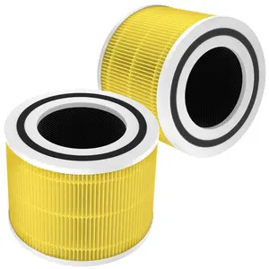 Core 300 Pet Care Replacement Filter  Compatible With Levoit 300/300s Air Purifier 3-in-1 H13 Grade True Hepa Compare To Part No. 300-rf-pa Yellow 2 Pack
