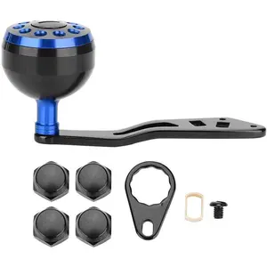 Knob Power Handle Grip Fishing Reel Handle CNC Knob with Fittings Replacement Parts Accessory