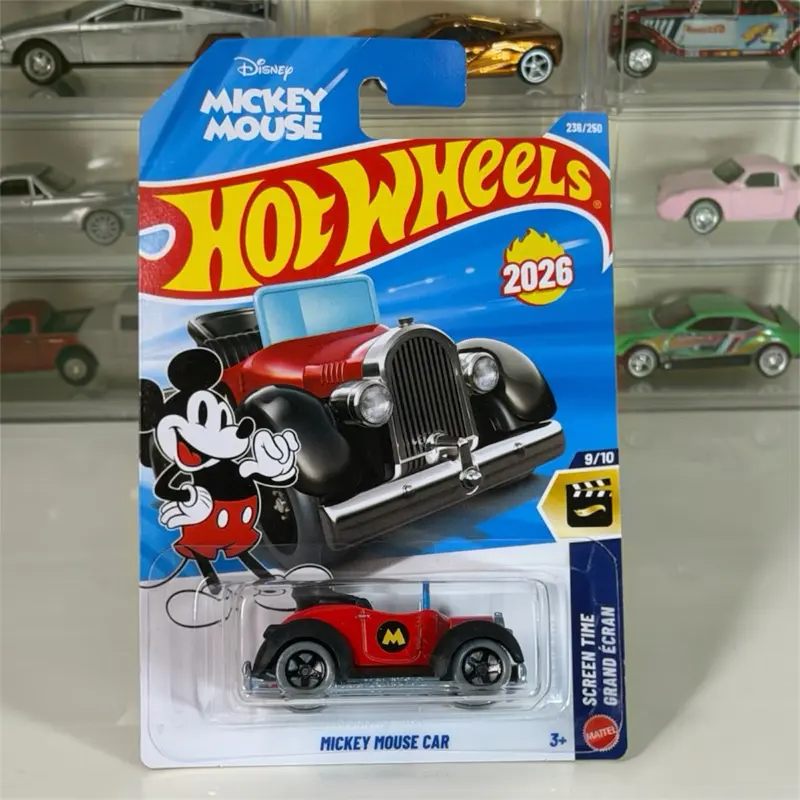 Hot Wheels 2026 Mickey Mouse Car N case