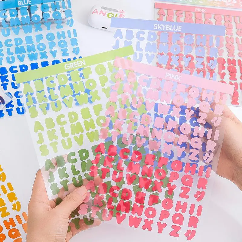 Alphabet Stars Cartoon Vinyl Pvc Sticker Sheets Adhesive A4 Paper Alphabet Stars Cartoon Vinyl Pvc Sticker Sheets Adhesive A4 Paper