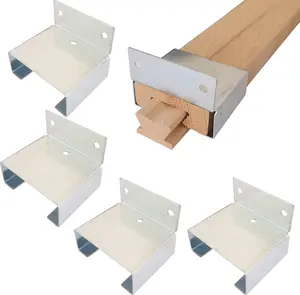Wooden Drawer Slides Glides Drawer Guides, Center Dresser Drawer Guide Brackets 4 Pcs