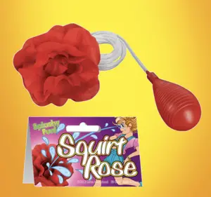 Squirt Rose Prank Toy – Classic Clown Gag & Funny Water Joke